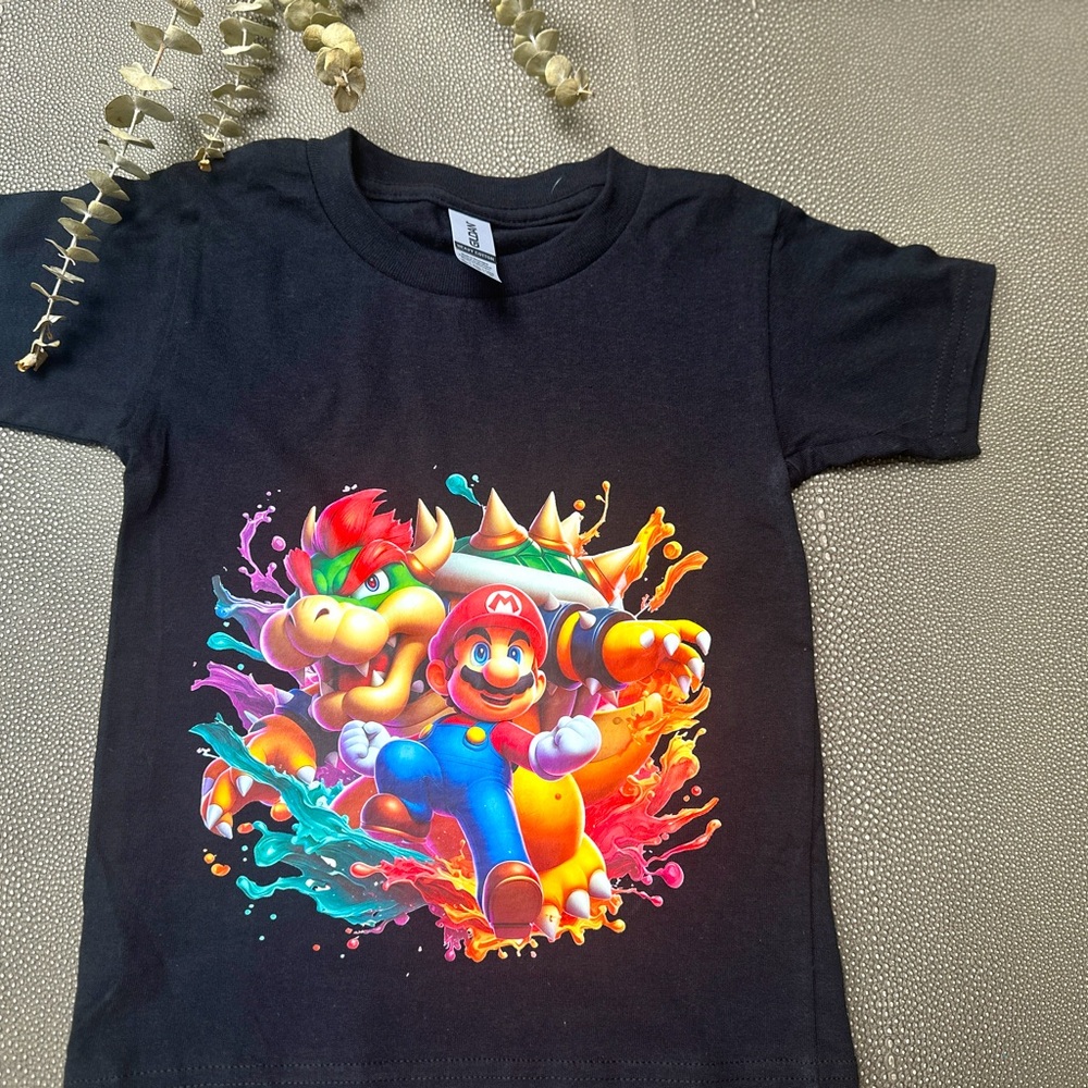 Mario&Bowser theme Tshirt